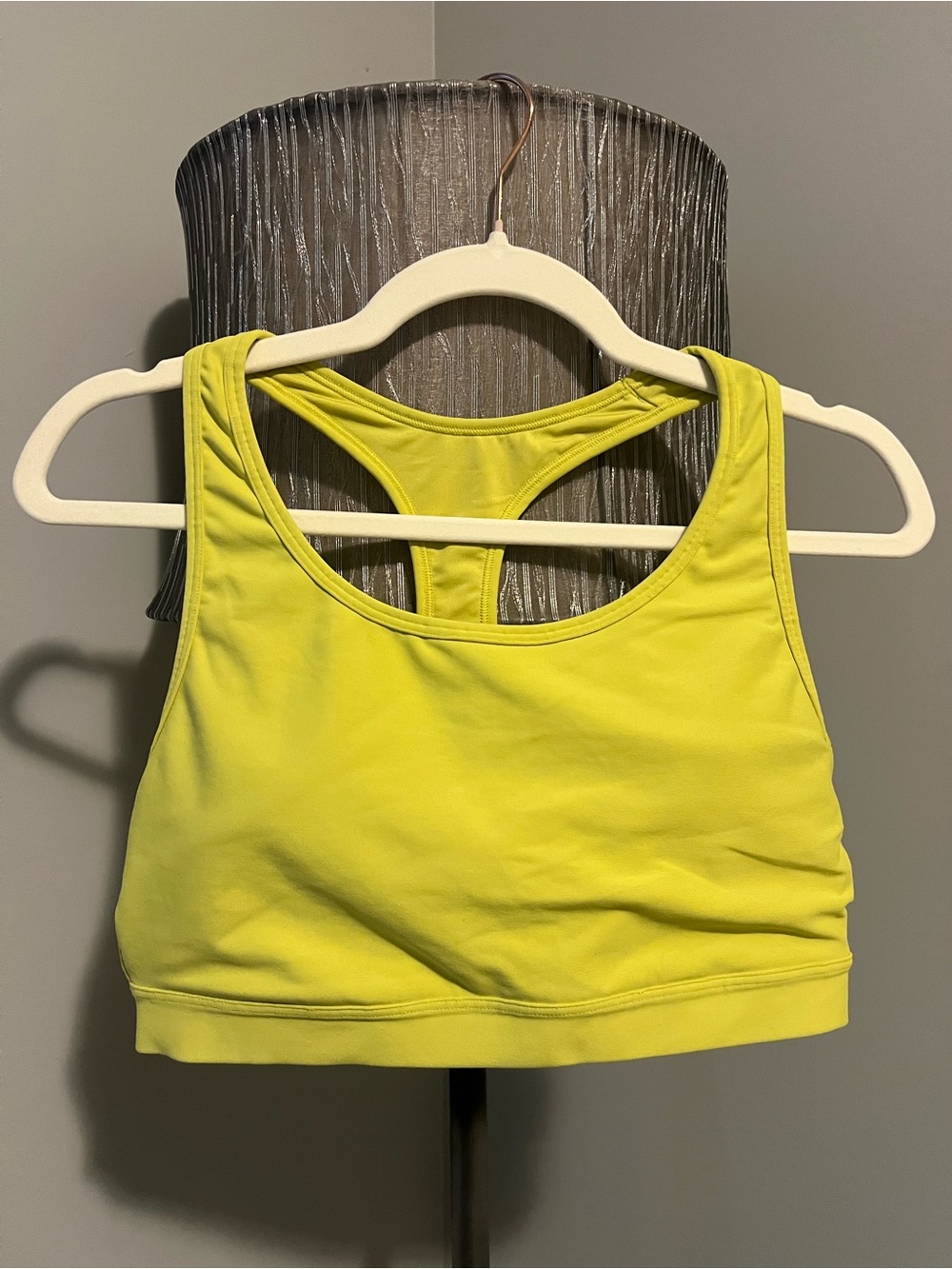 Old Navy Yellow Racerback Sports Bra - Women Intimates & Sleepwear
